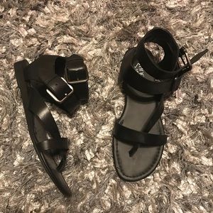 Franco Sarto Black sandals